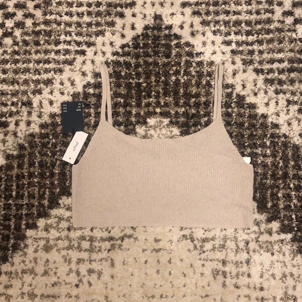 Wilfred Free Joss Sweater Cropped Tank